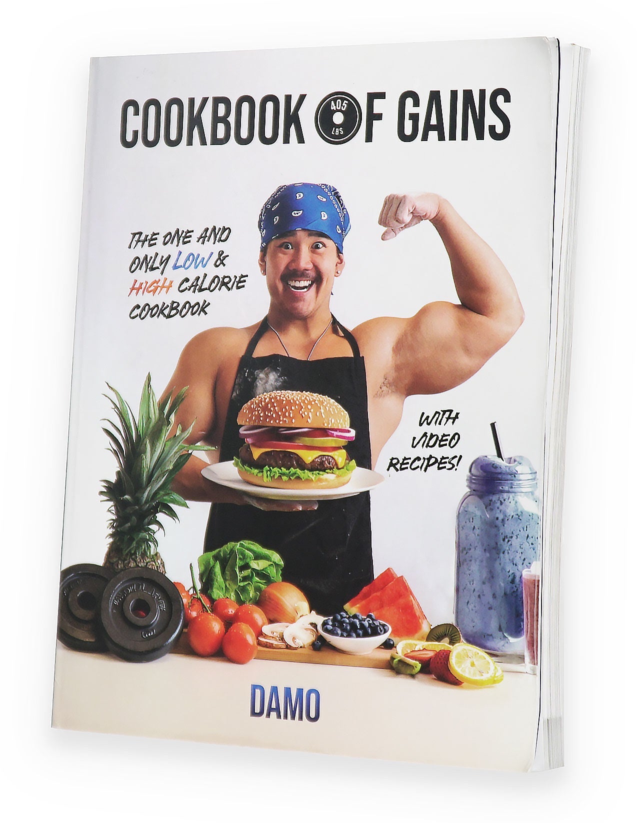 DAMO Cookbook of Gains Soft Cover