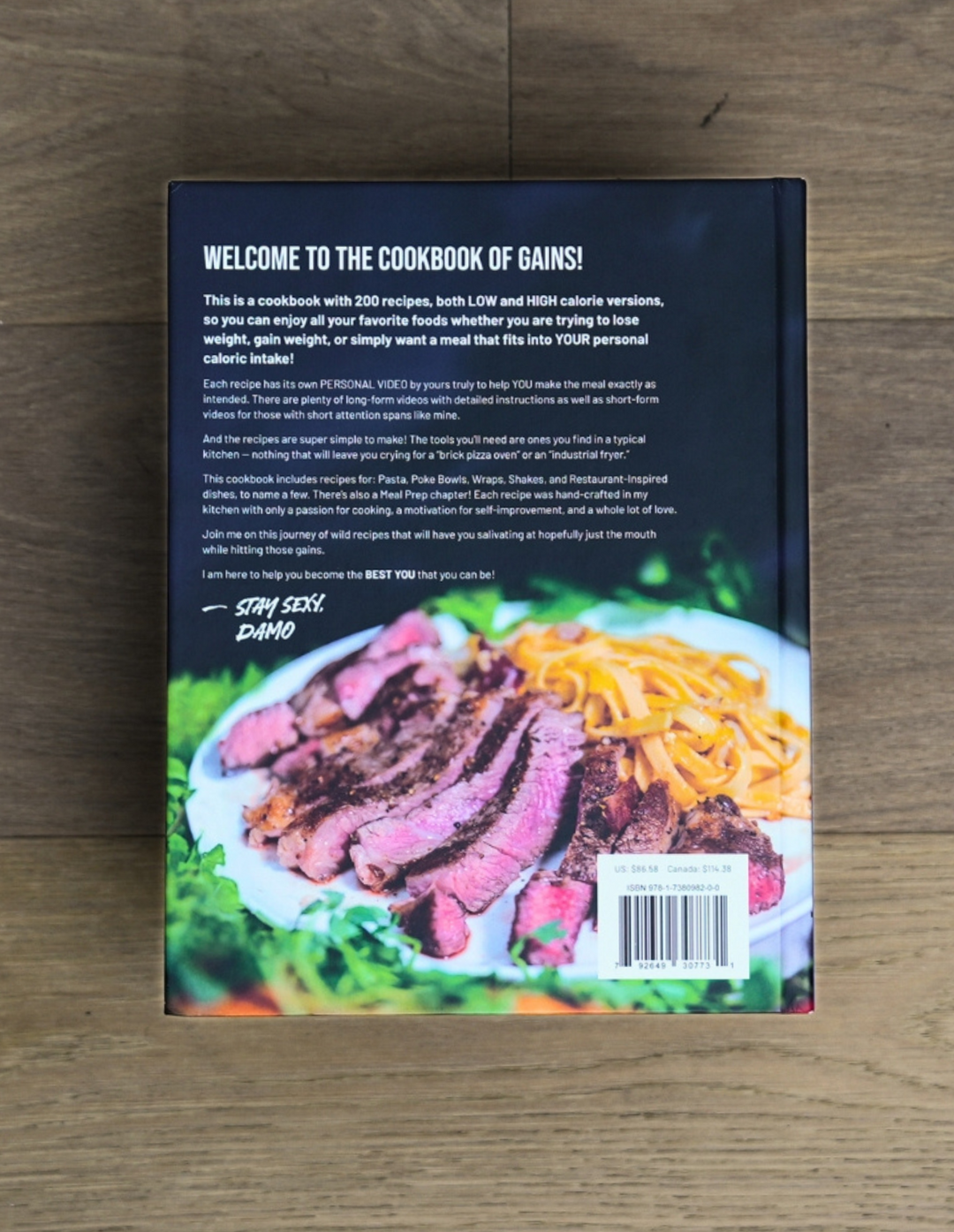 COOKBOOK OF GAINS - Physical Edition