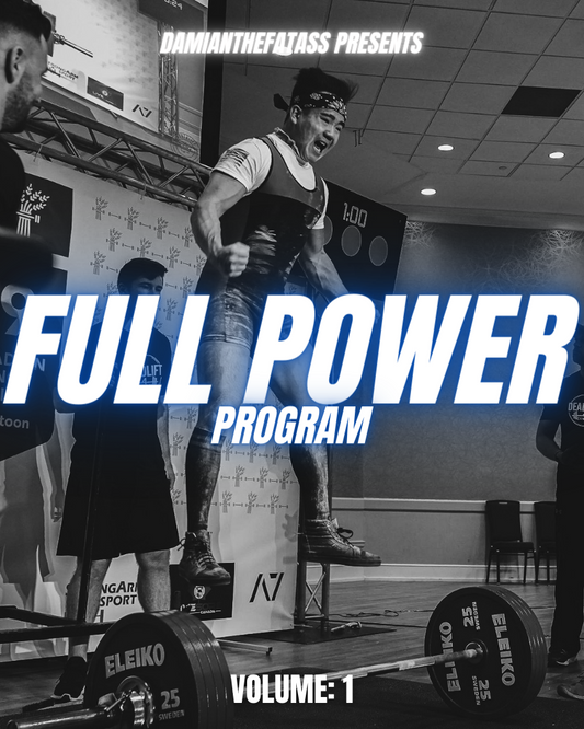 FULL POWER VOL.1 STRENGTH PROGRAM - DAMIANTHEFATASS